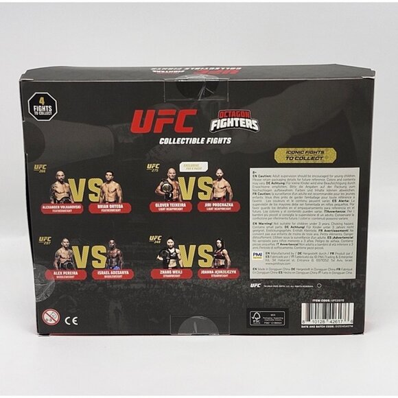 UFC Octagon Fighters S1 Collectible Fights - 8 Pack Deluxe Box Set - Picture 3 of 7